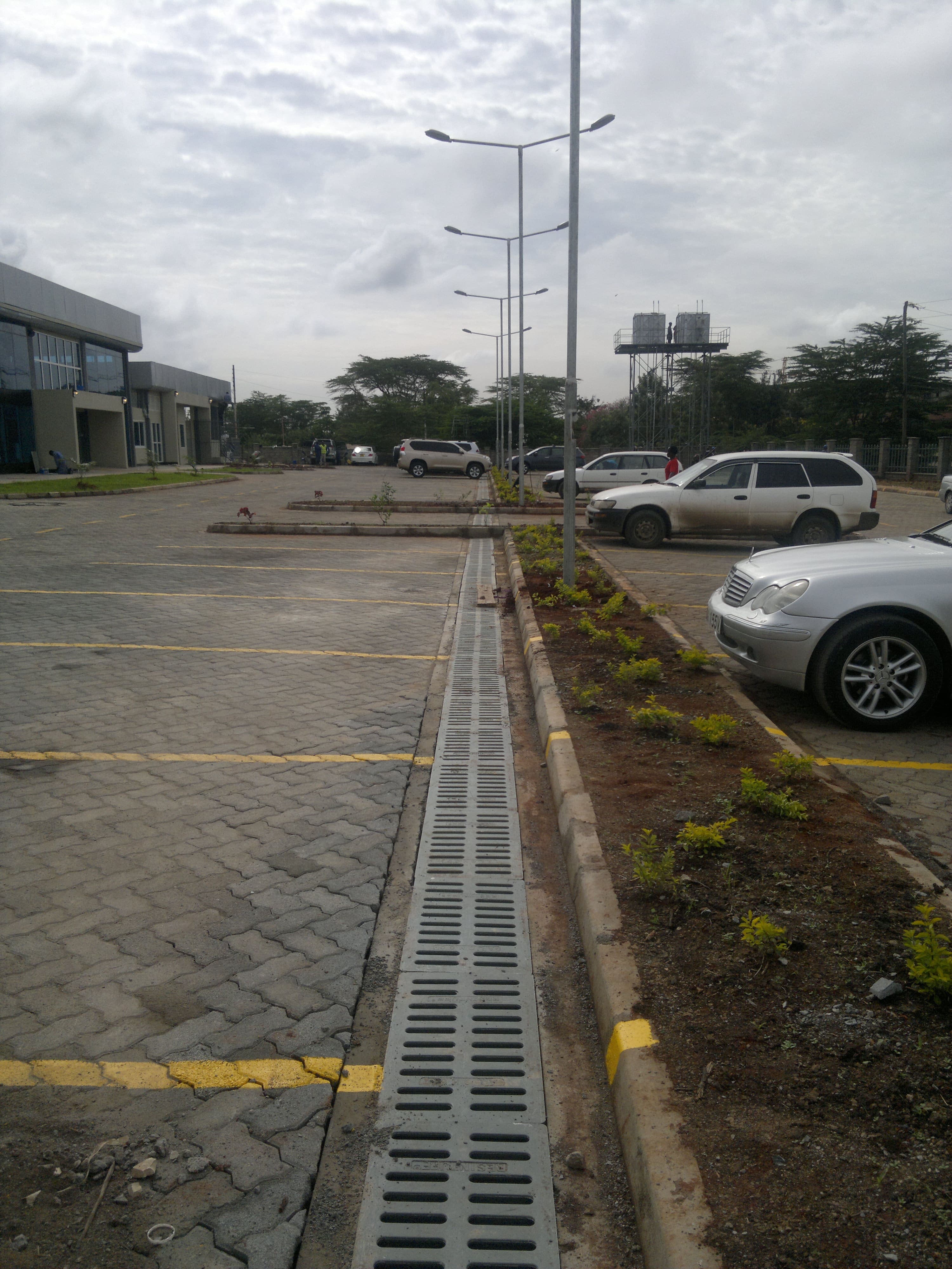 installed gully gratings